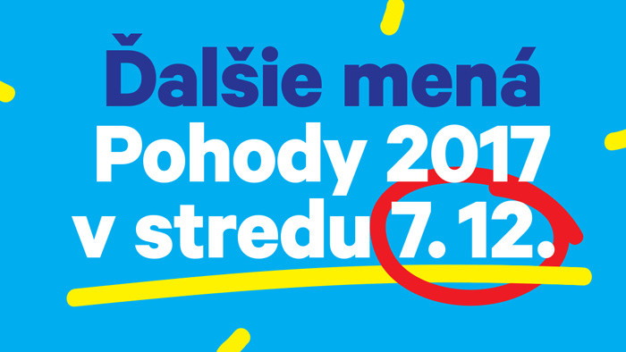 Novinky Pohody 2017 v Ráne na eFeMku