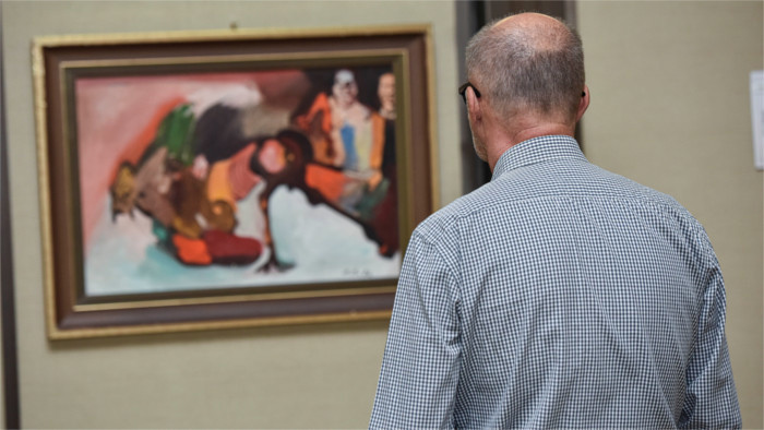 Ausstellung: 100. Geburtstag von Vincent Hložník