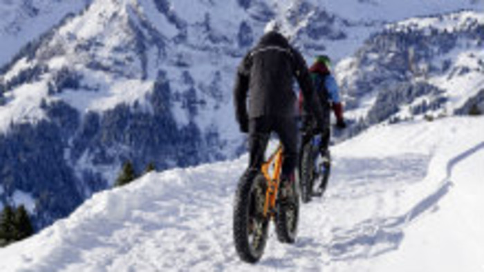 Na bicykloch aj v zime