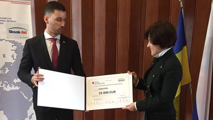 Slowakei unterstützt Kinderkrankenhaus im Donbas