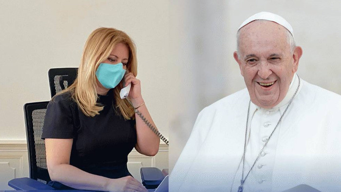 Präsidentin telefonierte mit dem Papst