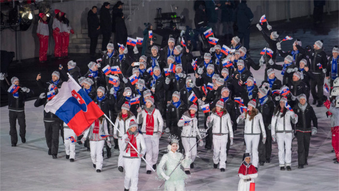 Start der Olympischen Winterspiele