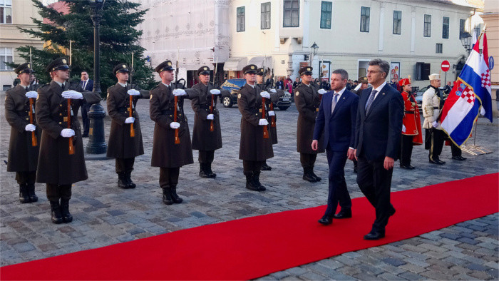 Pellegrini beim Gipfel der Zentraleuropäischen Initiative
