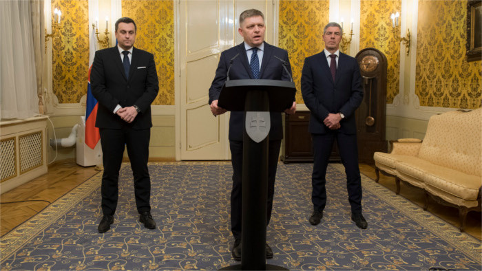 El Presidente Andrej Kiska recibió a los jefes de los partidos gubernamentales