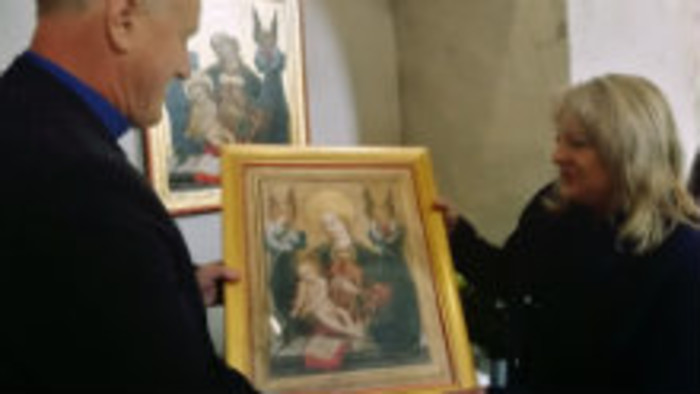 Do Popradu sa vrátila kópia obrazu Madony s anjelmi