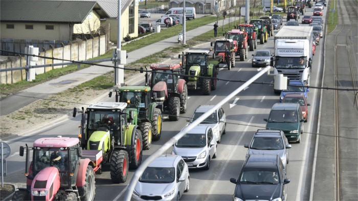Slowakische Landwirte planen Proteste 