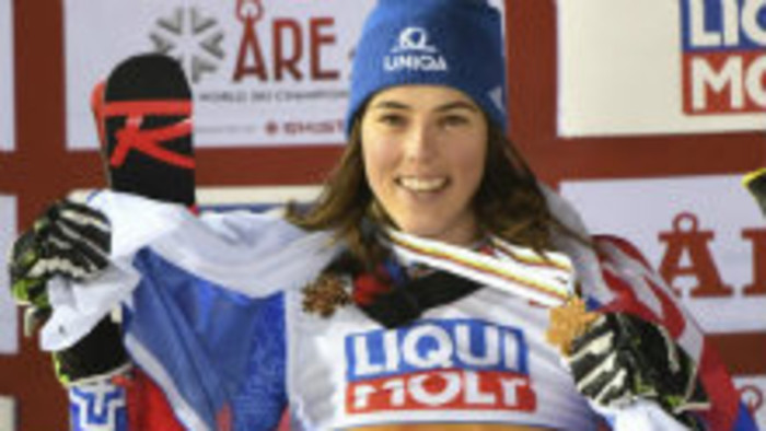 Lyžiarka Vlhová