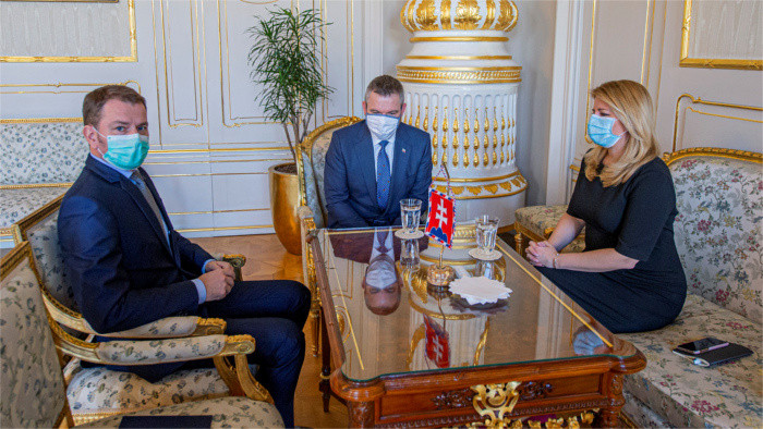 Čaputová se reunirá todavía también con Pellegrini y Matovič