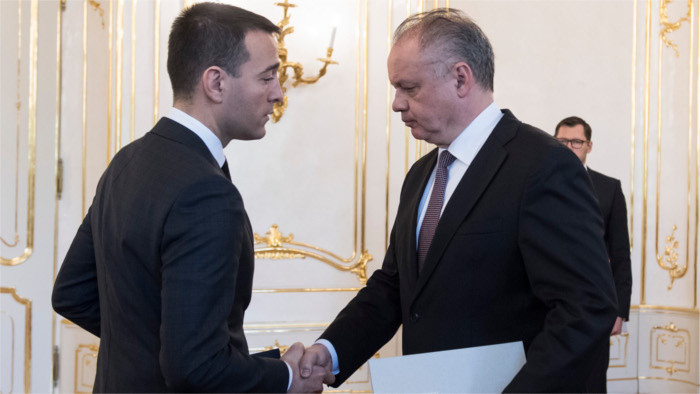 Präsident übernimmt Rücktrittsgesuch des Innenministers 