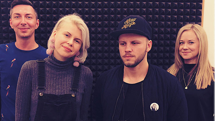 Ela Tolstová a Jureš Líška v Ráne na eFeMku krátko po Radio_Head Awards 2017