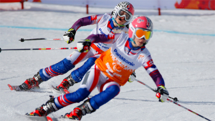 Goldmedaille auf der Para-Ski-Weltmeisterschaft