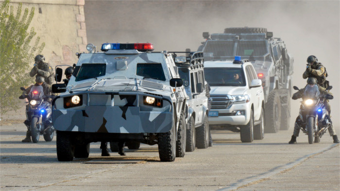 Antiterror-Übung in Komárno 