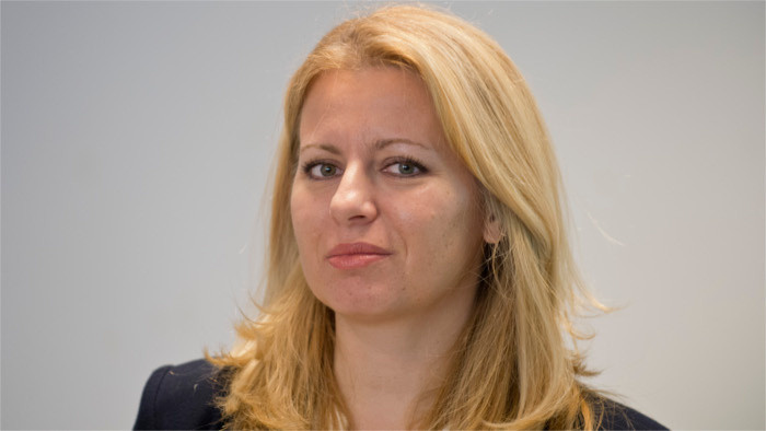 Slovak activist Čaputová in the White house 