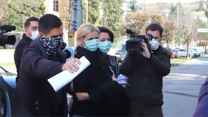 Zuzana Čaputová alega que la actitud de los jueces acusados es inadmisible