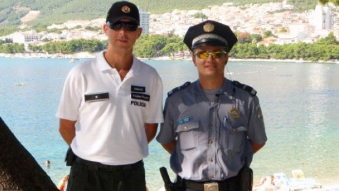 Slowakische Polizisten zurück aus Kroatien 