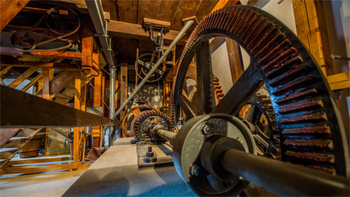 Historische Mühle mit neuer Exposition