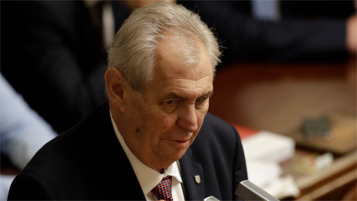 Felicitaciones para Miloš Zeman por su reelección como presidente checo