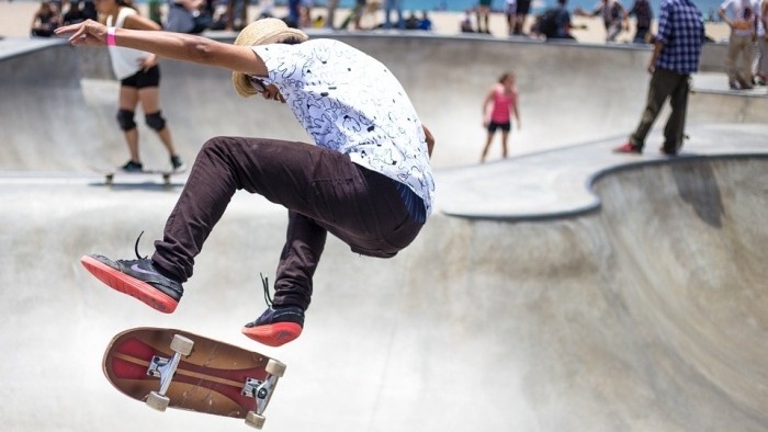 Skateboardista Richard Tury