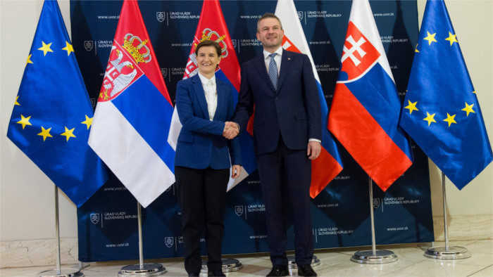 Serbisch-slowakische Zusammenarbeit 