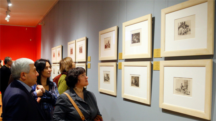 La obra de Francisco Goya se expone en la Galería de los Tatras