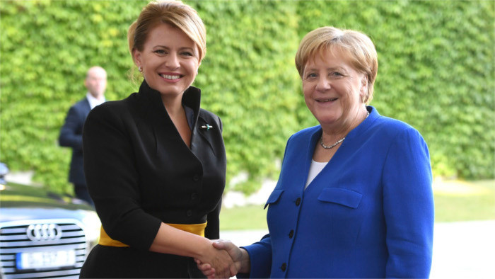 Čaputová continúa su visita oficial a Alemania