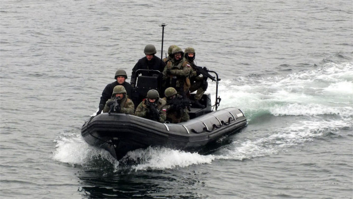 Primera misión de soldados eslovacos en el mar