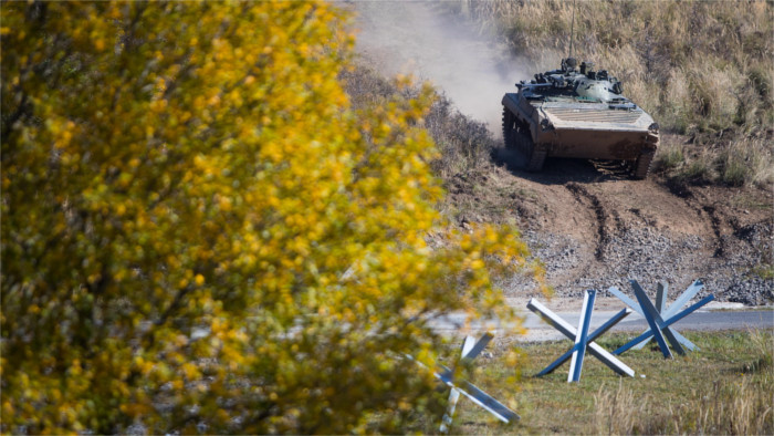 Militärübung in der Slowakei 