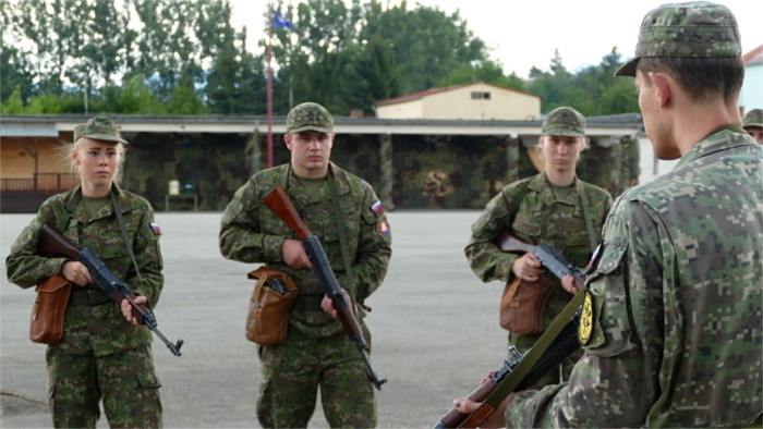 40 people underwent voluntary military training this year