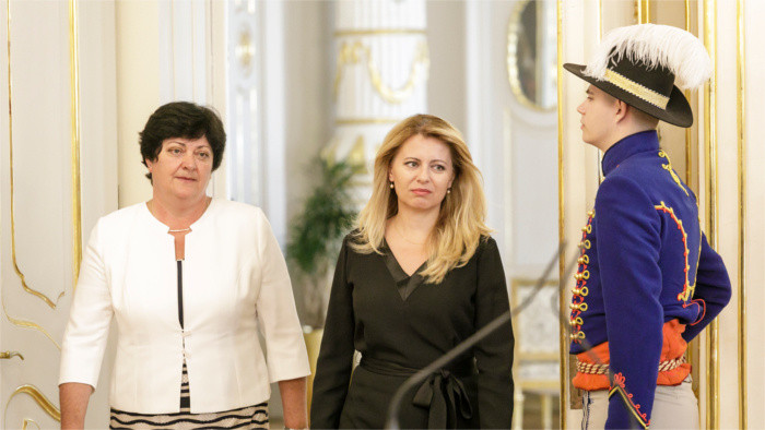 La presidenta Zuzana Čaputová se entrevistó con la defensora del pueblo Mária Patakyová