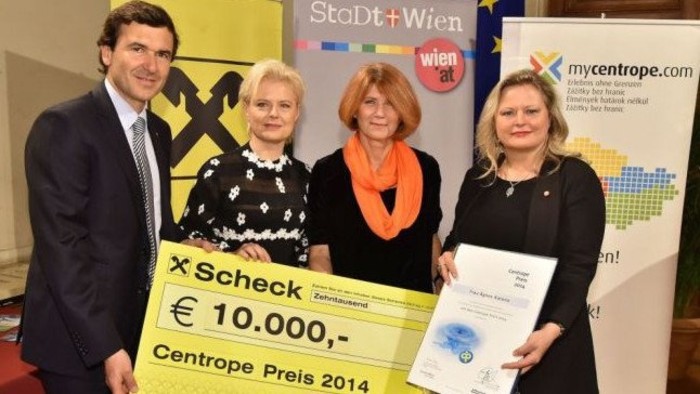 Centrope-Preis 2014 geht an Agnes Katona