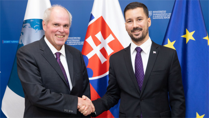 Mitarbeit der Slowakei in internationalen Organisationen