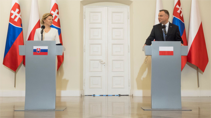 Čaputová rounds up her first V4 tour