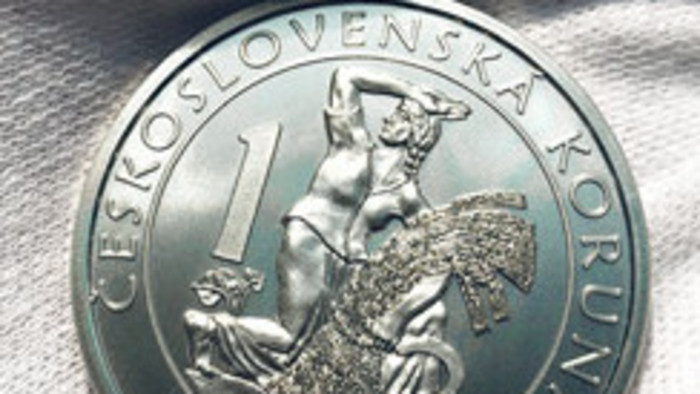Gedenkmedaille zu 100 Jahren Tschechoslowakische Krone