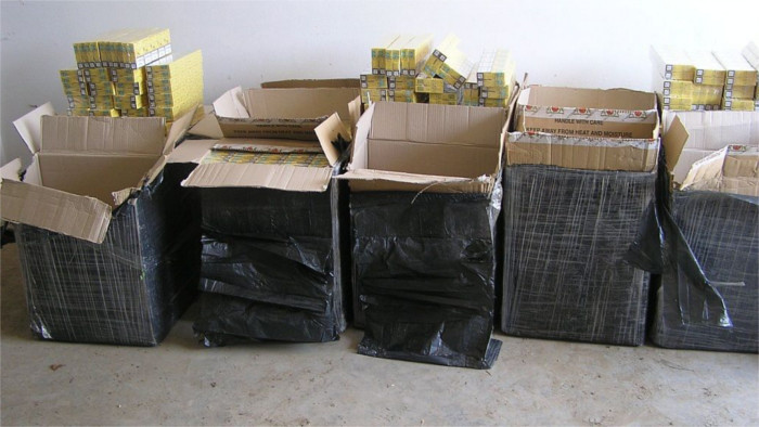 Police seize 1,500 contraband cigarette boxes at Ukrainian border 