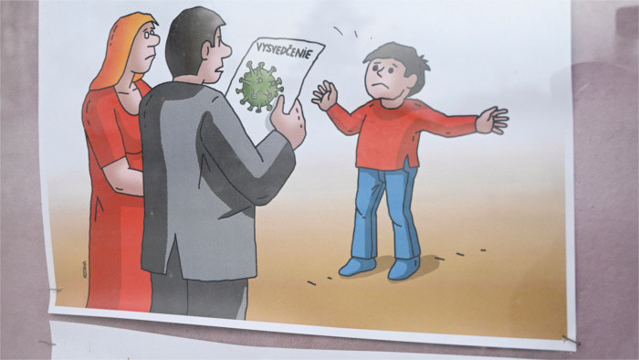 Karikaturen-Ausstellung zu Covid-19 