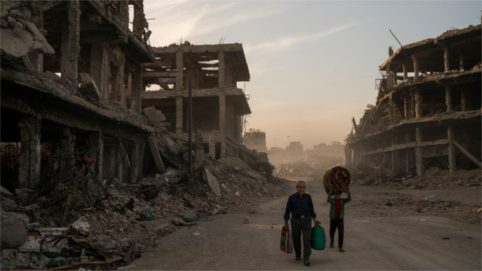 Humanitäre Hilfe für Irak