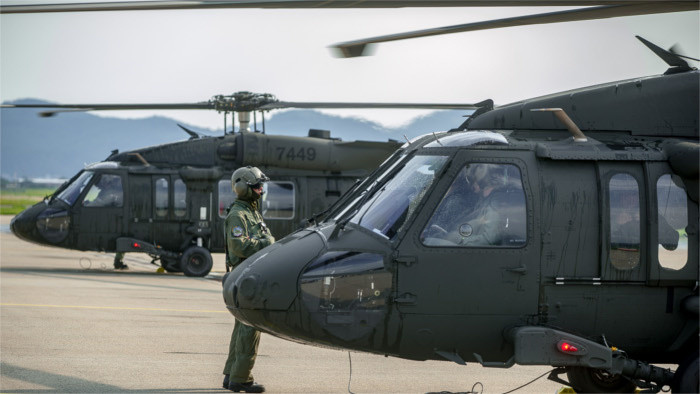 Llegaron a Eslovaquia otros dos helicópteros Black Hawk para el Ejército