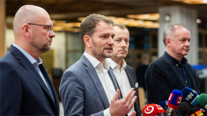 Matovič se reúne con sus posibles socios de la nueva coalición gubernamental 