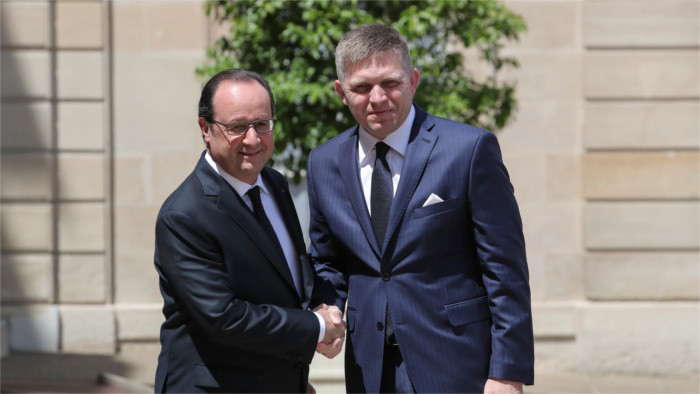 El premier eslovaco de visita oficial a París
