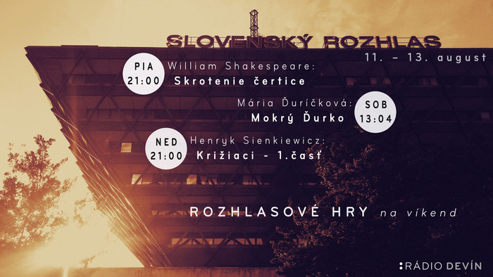 Rozhlasové hry na víkend