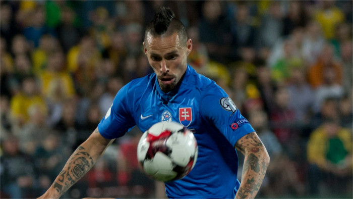 Eslovaquia en segundo lugar del grupo para el Mundial de Fútbol 2018