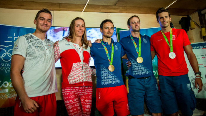 Llegan a Bratislava los primeros deportistas exitosos en Río 2016