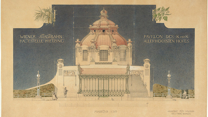 Architektonická kresba v Albertine