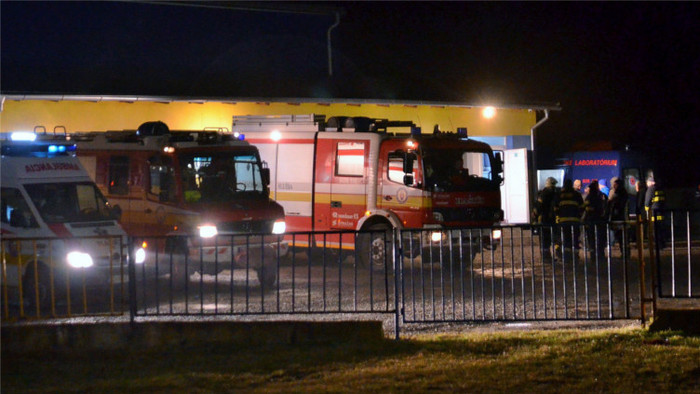 Fire at COVID Department of Košice Hospital