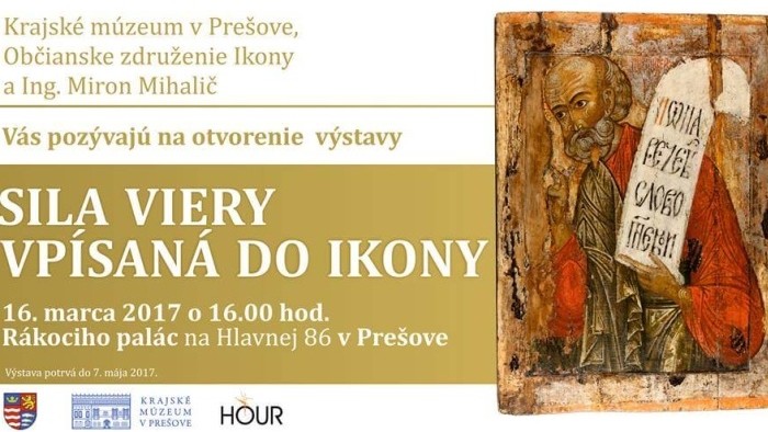 Výstava Sila viery vpísaná do ikon 