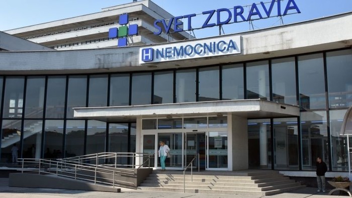 Areál nemocnice v Topoľčanoch