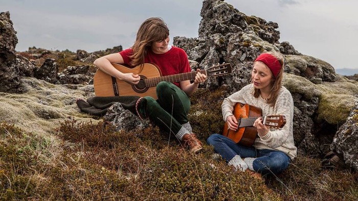 Islandský folk naživo * Ósk & Brynja