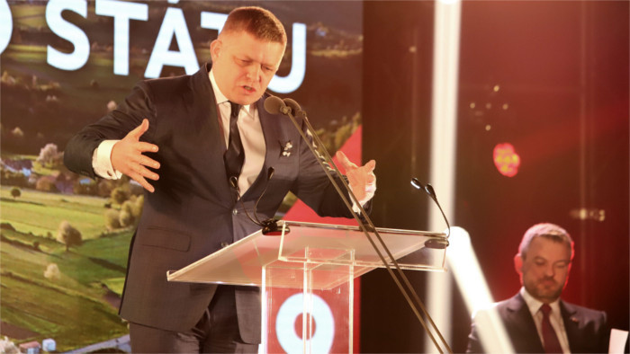 Priorités du parti gouvernemental SMER-SD