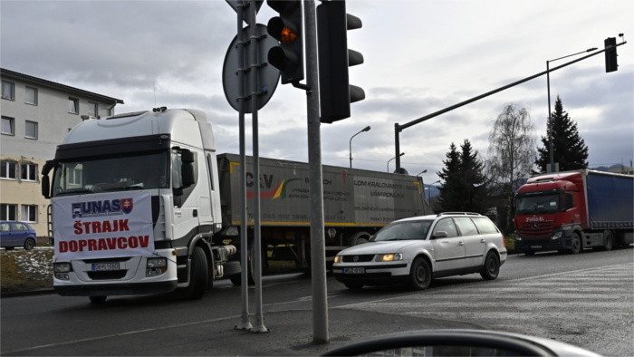 Retour de la grève des transporteurs