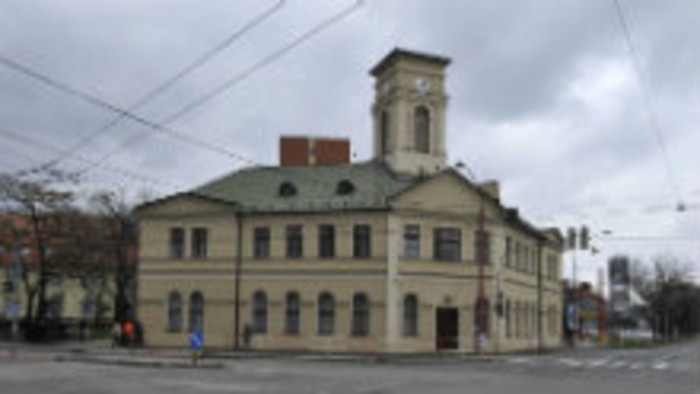 Budova konskej železnice v Bratislave 